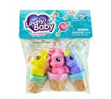 OBL929443 - 新款搪胶卡头袋小宝马多款混装带冰淇淋