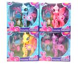 OBL929454 - 高档搪胶钻石独角马马宝丽带灯光音乐带教师教材