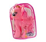 OBL929474 - 新款搪胶背包袋装小飞马带梳子镜子