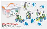 OBL930158 - 拆装积木(107PCS)5in1  电动款