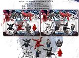OBL930423 - 3寸乐高毒液公仔4只+配件卡装2款