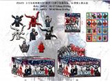 OBL930425 - 3寸乐高毒液公仔+配件+卡片3张锡袋装，24袋装1展示盒
