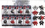 OBL930428 - 3寸乐高毒液公仔单只+配件卡装8款