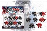 OBL930430 - 3寸乐高毒液公仔+配件8只卡装