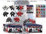 OBL930431 - 3寸乐高毒液公仔+配件+卡片3张锡袋装，24袋装1展示盒