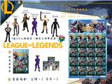 OBL930470 - 11.5CM LOL英雄联盟 16包盲袋大板