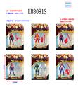 OBL930650 - 5.5寸蜘蛛侠3 英雄无归公仔单只+配件单只散装（6款）带七彩灯