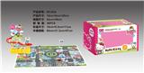 OBL934304 - KT猫电动爬梯轨道&城市地图+13块路标+3只汽车公仔