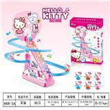 OBL934317 - 6只公仔-KT猫爬楼梯