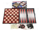 OBL934600 - 磁性国际象棋+双陆棋+国际跳棋3合1
