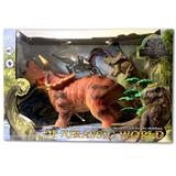 OBL934976 - 三角龙恐龙套装 带ic灯光