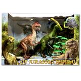 OBL934980 - 双冠龙副栉龙恐龙套装带ic