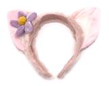 OBL935250 - 毛绒耳朵加花朵