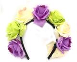 OBL935251 - 实色花朵头饰