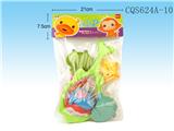 OBL936896 - 6只喷水玩具+鱼网