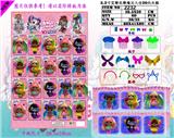 OBL937253 - 3.2寸艾蒂贝蒂魔发天使20只大板