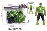 OBL938010 - 43CM拼装绿巨人带灯光三色