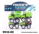 OBL940272 - 惯性卡通农夫车4只装