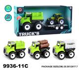 OBL940275 - 灯光音乐惯性农夫车载1只惯性农夫车