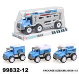 OBL940328 - 惯性警车载2只回力车