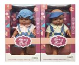 OBL941021 - 12寸全身搪胶黑种人娃娃站姿包装