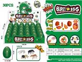 OBL942349 - 30PCS 动物爆破蛋