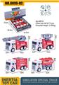 OBL944053 - ABS卡通仿真惯性消防车
(8只装)