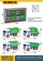 OBL944066 - ABS卡通仿真惯性防卫车
(4只装)