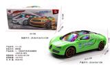 OBL945779 - 1：18电动万向布加迪赛车+3D灯光音乐