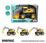 OBL946689 - 灯光音乐惯性工程车