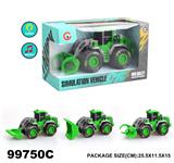 OBL946690 - 灯光音乐惯性农夫工程车