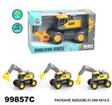 OBL946755 - 灯光音乐惯性工程车