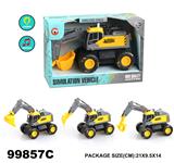 OBL946761 - 灯光音乐惯性工程车