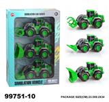 OBL946794 - 3只装惯性农夫工程车