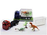 OBL947275 - 惯性拖头车载笼子2恐龙