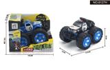 OBL948369 - 惯性 皮卡警车大脚怪 越野车1:43