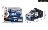 OBL948428 - 皮卡警车 回力越野车1:43