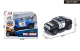 OBL948440 - 悍马HX警车回力越野车1:43