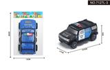 OBL948507 - 悍马警车 滑行越野车1:43