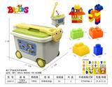 OBL948870 - 手推车大颗粒积木72PCS