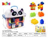 OBL948888 - 大熊猫收纳盒大颗粒积木84PCS
