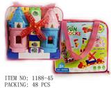 OBL950203 - 积木（38PCS)/17.5x10x17.5cm