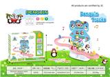 OBL950334 - 电动吸磁轨道企鹅音乐.3D灯光彩盒包装