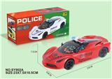 OBL950585 - 电动3D万向警车（
法拉利） 带灯光
音乐 (红、白二色
混装)