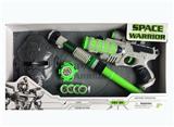 OBL958278 - 实色喷漆闪光枪+发射器+闪光棒+面具