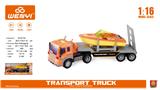 OBL959260 - 1:16惯性运输拖车（带灯光声音）