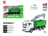 OBL959413 - 1:32声光惯性环卫起重运载车