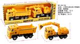 OBL959736 - 大惯力泥头车+挖掘机