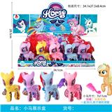 OBL960903 - 我的梦想搪胶小马带梳子30PC混装