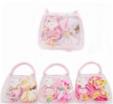 OBL962099 - 手提包饰品套装 (手链+大发夹)